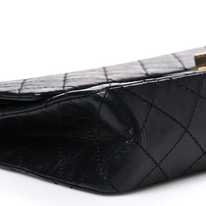 Chanel Aged Calfskin Quilted 50th Anniversary 2.55 Reissue 226 Flap Black 9 of 11