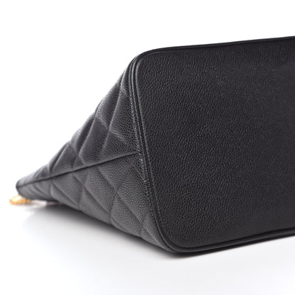 Chanel Caviar Quilted Medallion Tote Black 8 of 9