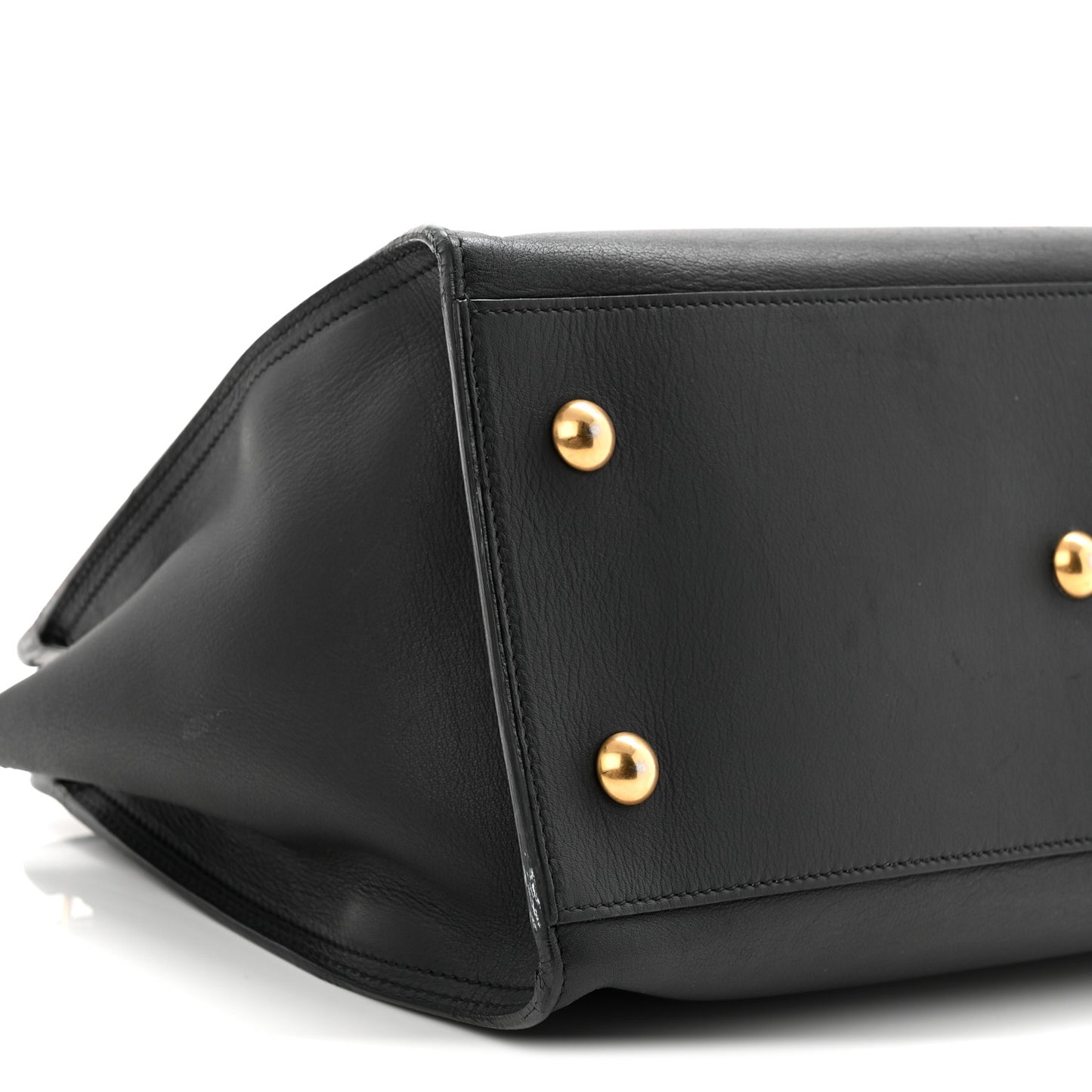 Calfskin Small Classic Y Cabas Black
