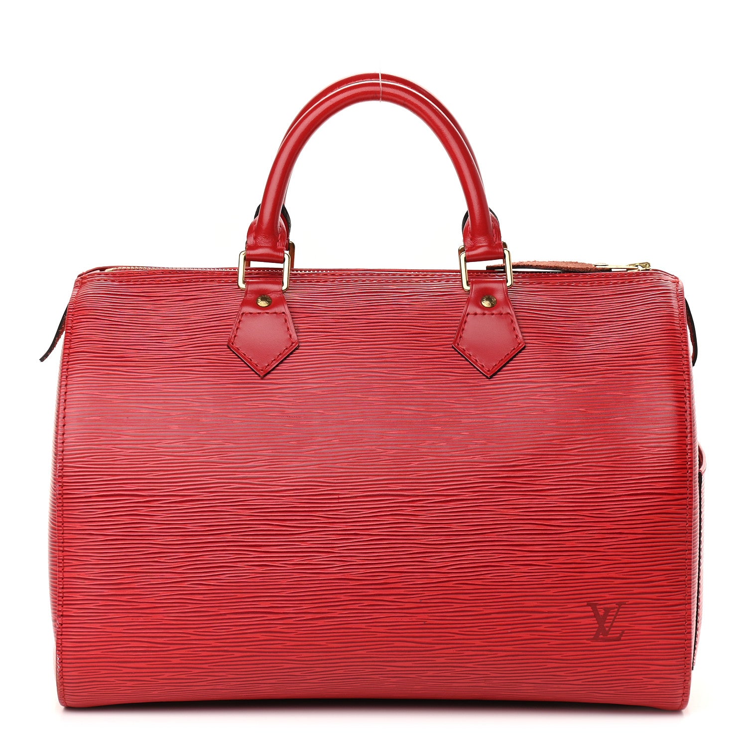 Louis Vuitton Epi Speedy 30 Castillan Red 1 of 10
