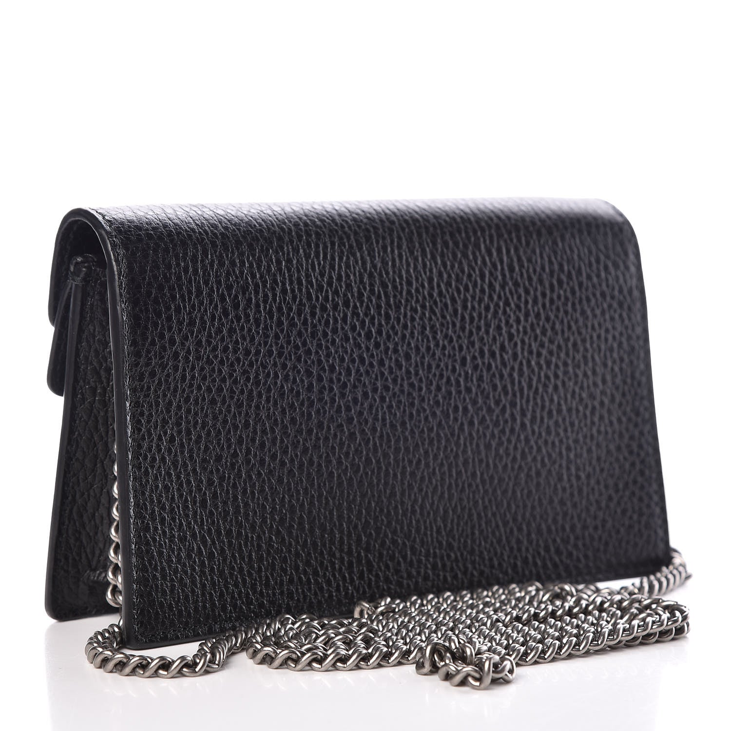 Gucci Calfskin Super Mini Dionysus Shoulder Bag Black 3 of 9