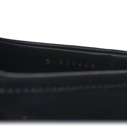 Chanel Lambskin Quilted CC Turnlock Loafers 36.5 Black 8 of 9