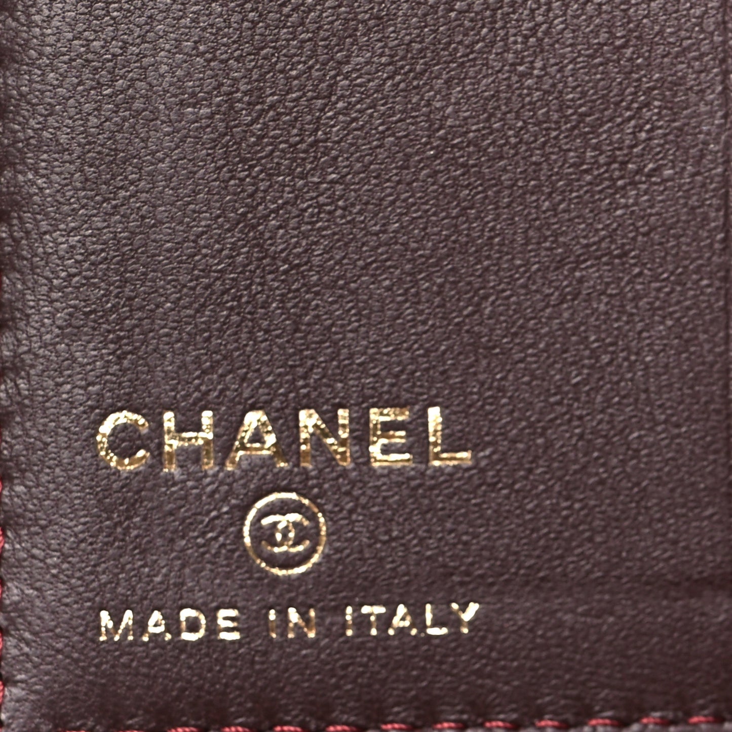 Lambskin Quilted Card Holder Wallet Black