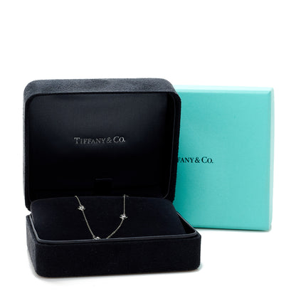 Tiffany Platinum Diamond Elsa Peretti 1.54ctw Diamonds by the Yard 11 Station Necklace 7 of 7
