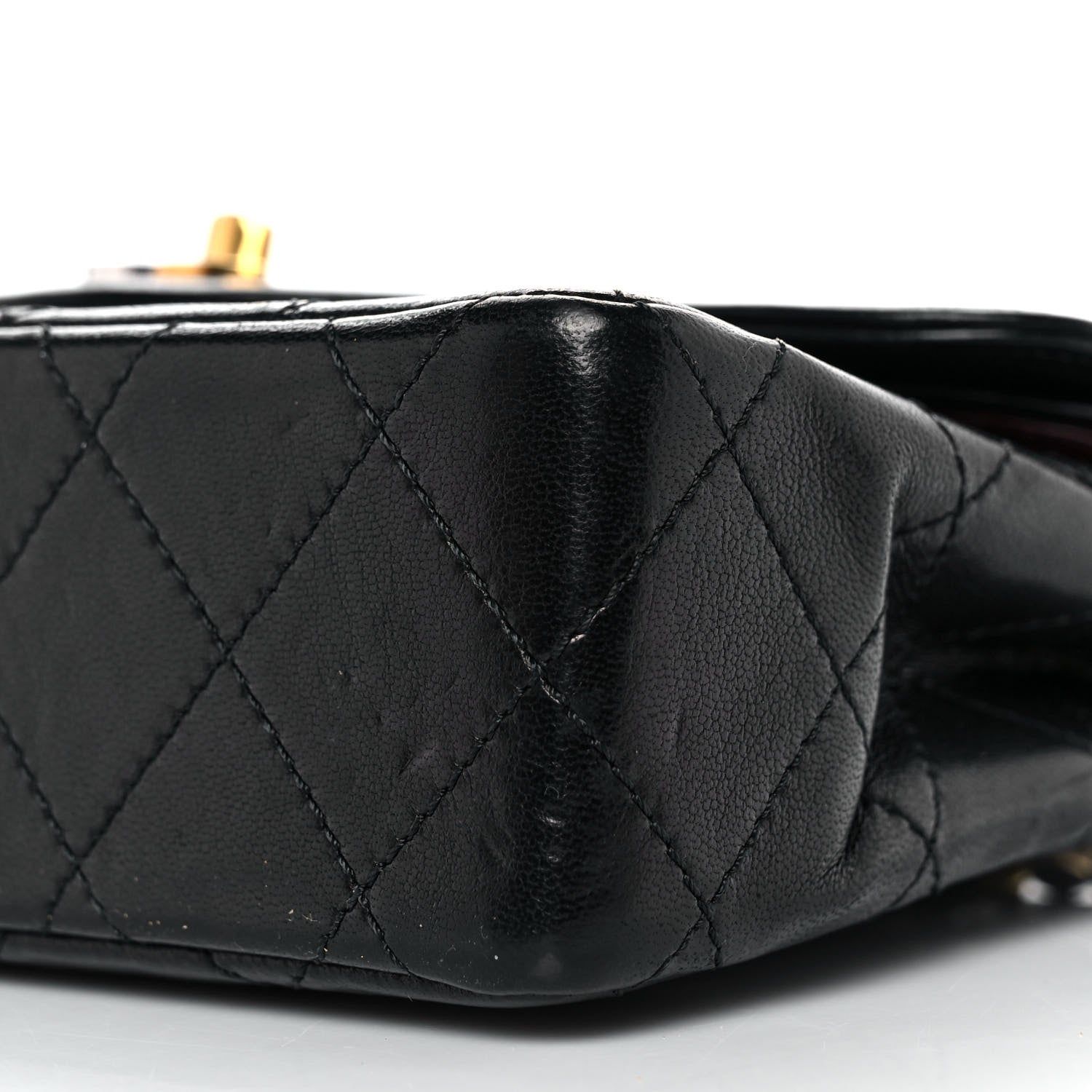 Chanel Lambskin Quilted Small Single Flap Black 9 of 10