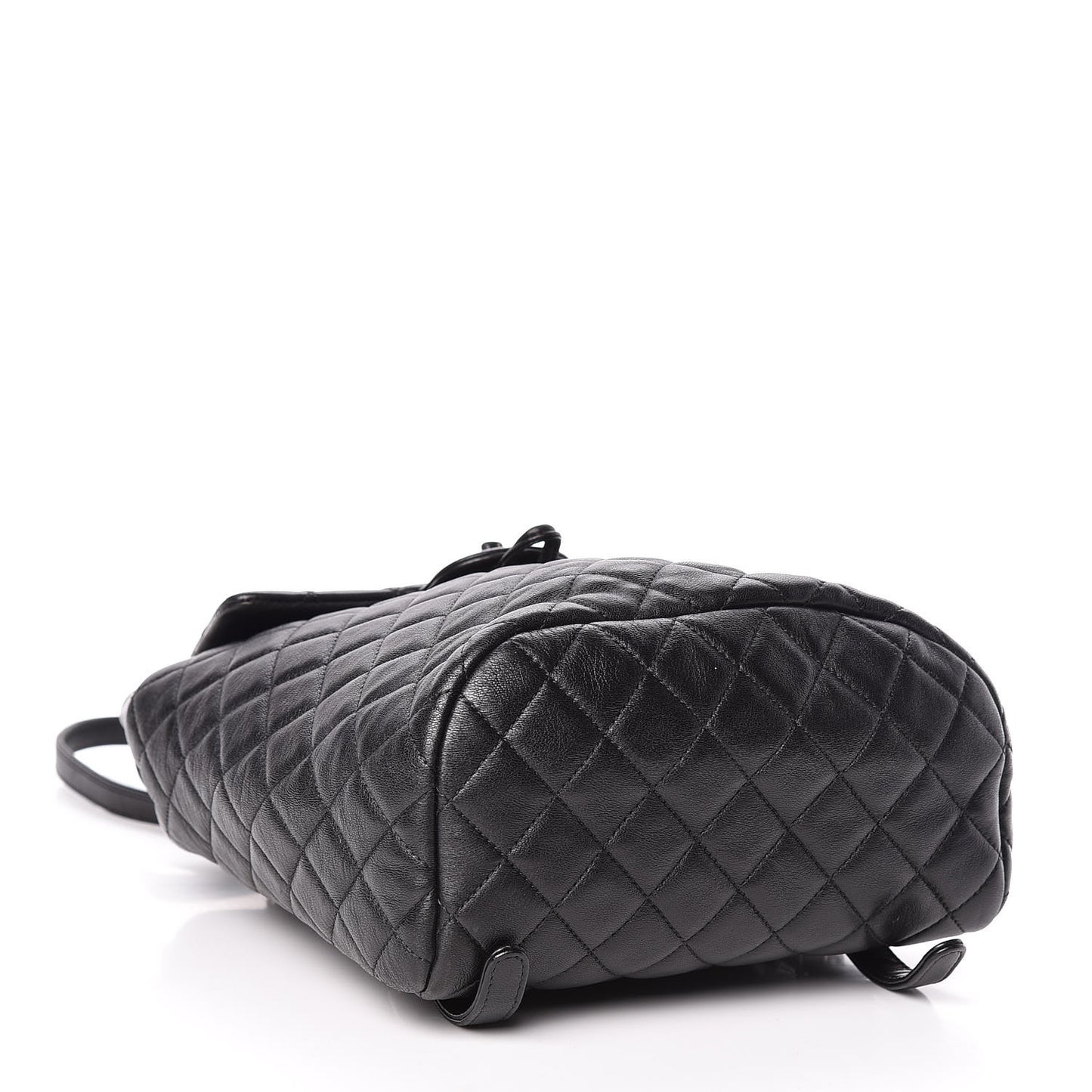 Lambskin Quilted Small Urban Spirit Backpack Black