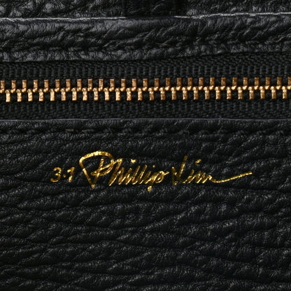 3.1 Phillip Lim Textured Calfskin Mini Pashli Satchel Black 6 of 9