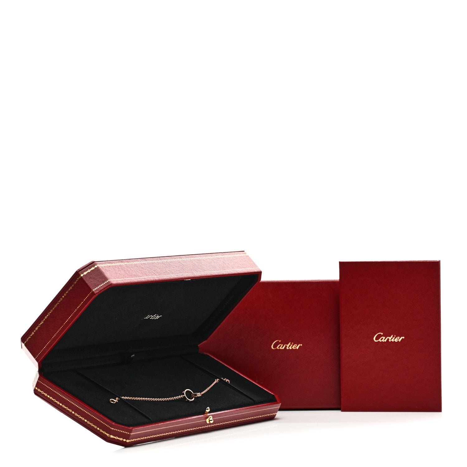 Cartier 18K Pink Gold Interlocking LOVE Bracelet 5 of 5