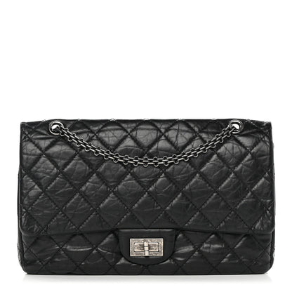 Chanel Aged Calfskin Quilted 2.55 Reissue 227 Flap Black 1 of 14