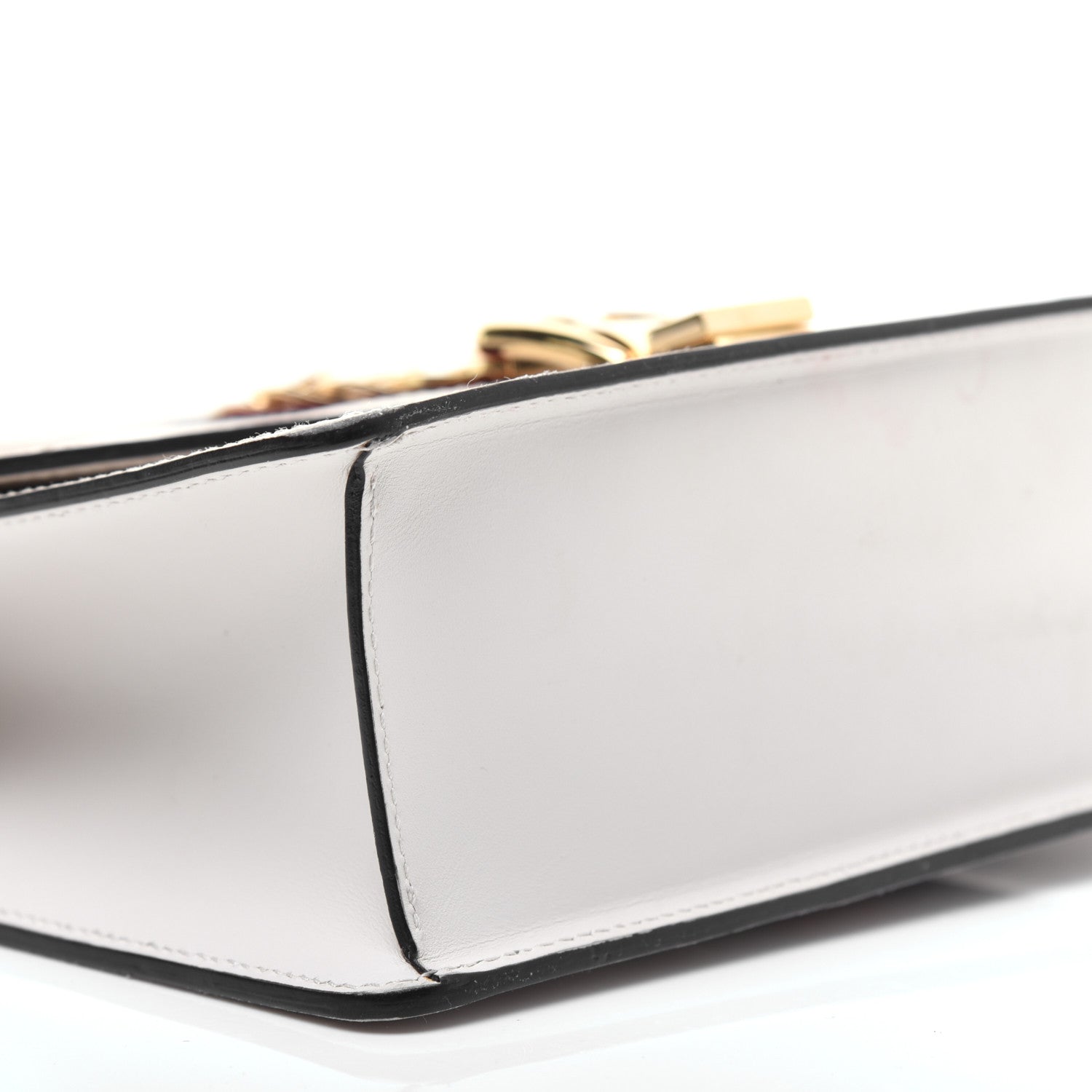 Gucci Calfskin Small Sylvie Shoulder Bag Off White 6 of 38