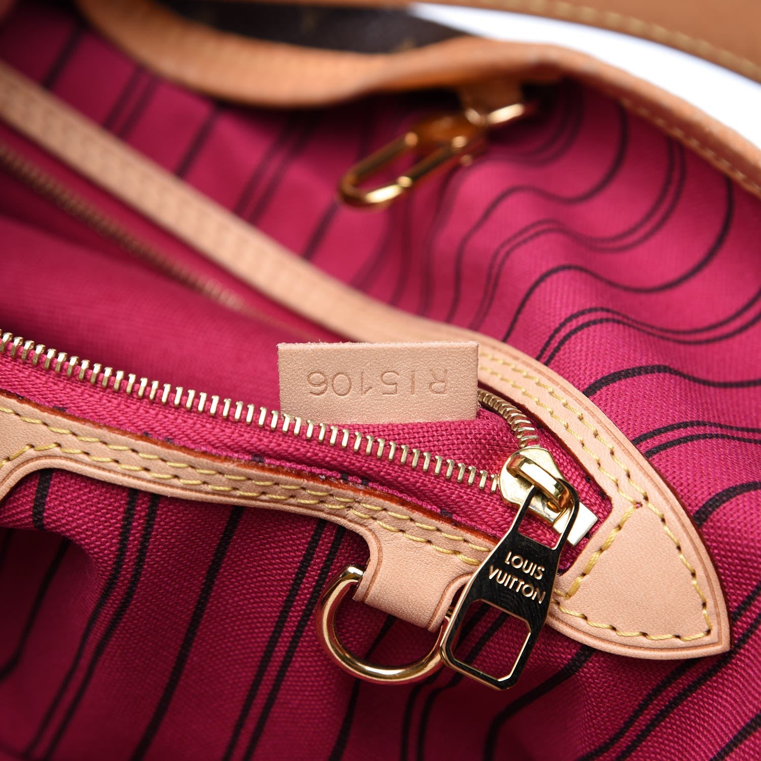 Louis Vuitton Monogram Delightful MM Pivoine 7 of 7