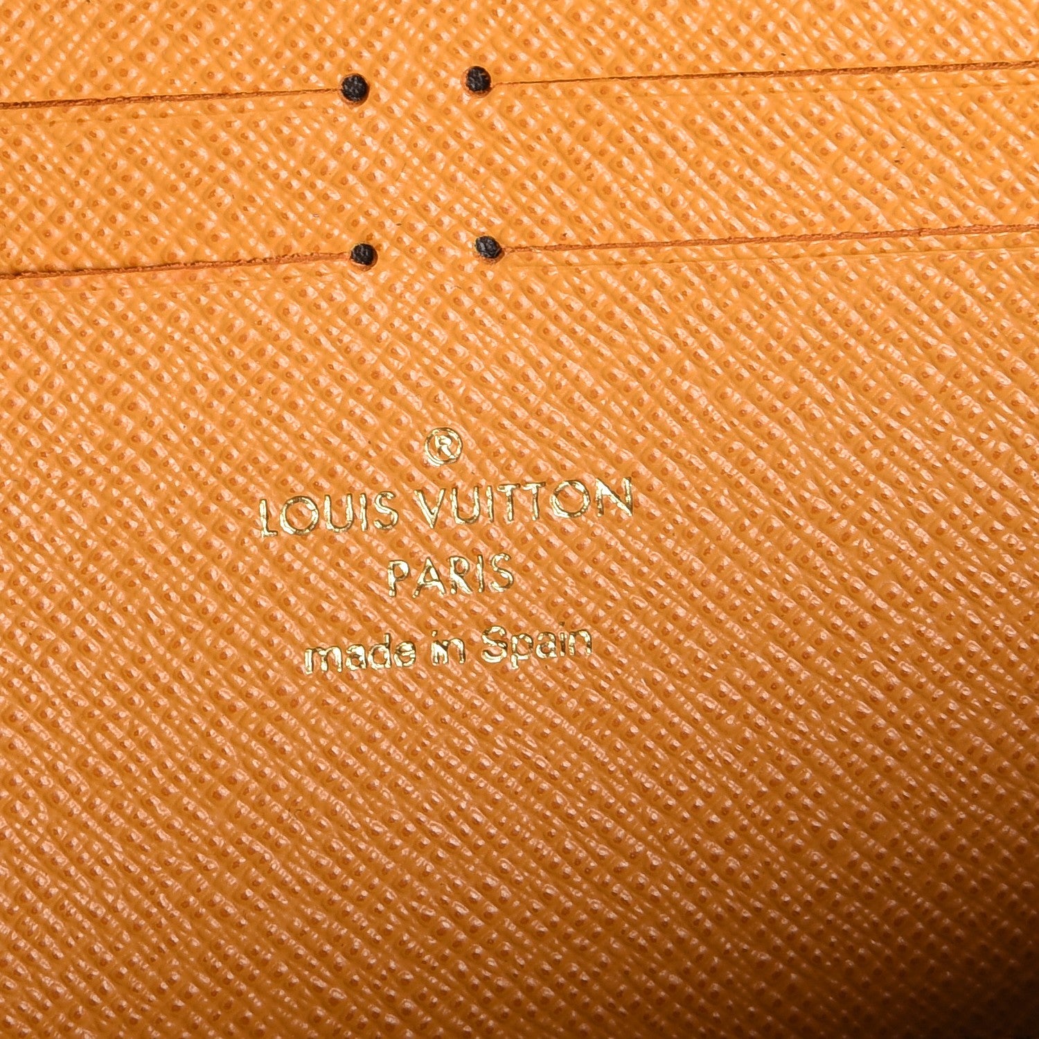 Louis Vuitton Monogram Clemence Wallet Safran 6 of 7