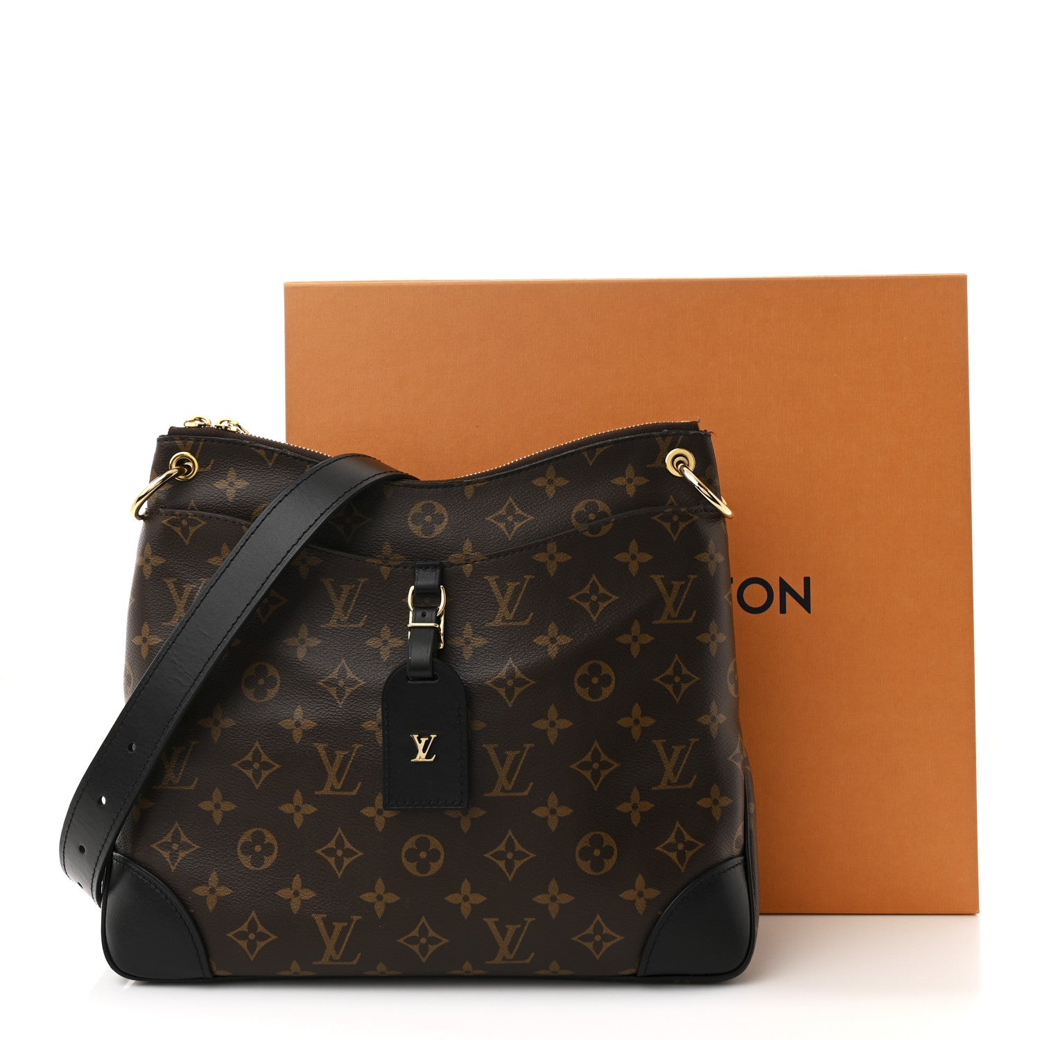 Louis Vuitton Monogram Odeon MM Black 11 of 11