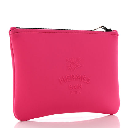 Hermes Neoprene Neobain Les Leopards Rose Blogger 3 of 7