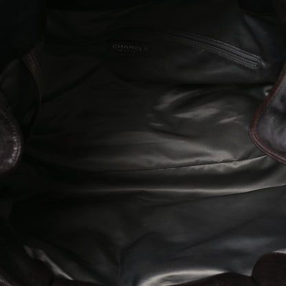 Chanel Glazed Caviar Reissue Double Pocket In The City Tote Brown 5 of 12