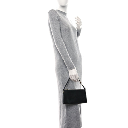 Louis Vuitton Epi Pochette Accessories 24 Black 2 of 8