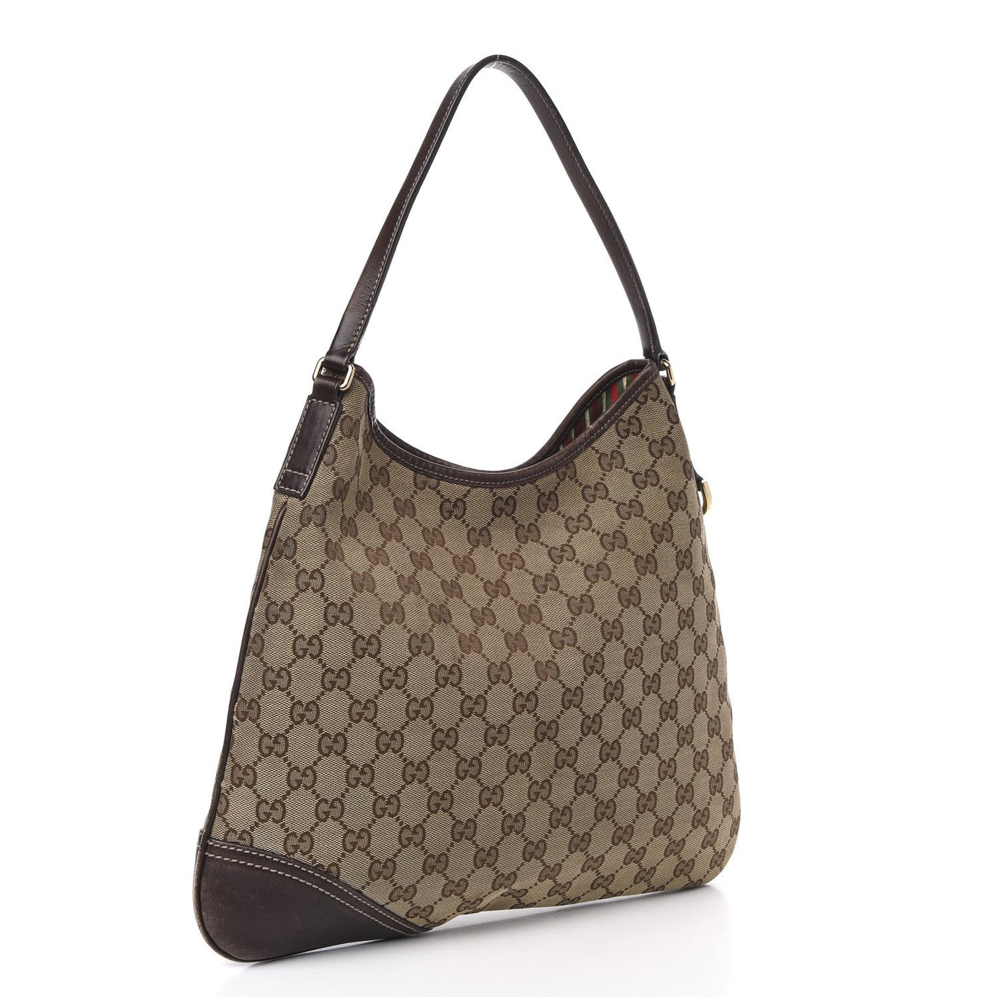 Monogram Medium New Britt Hobo Dark Brown