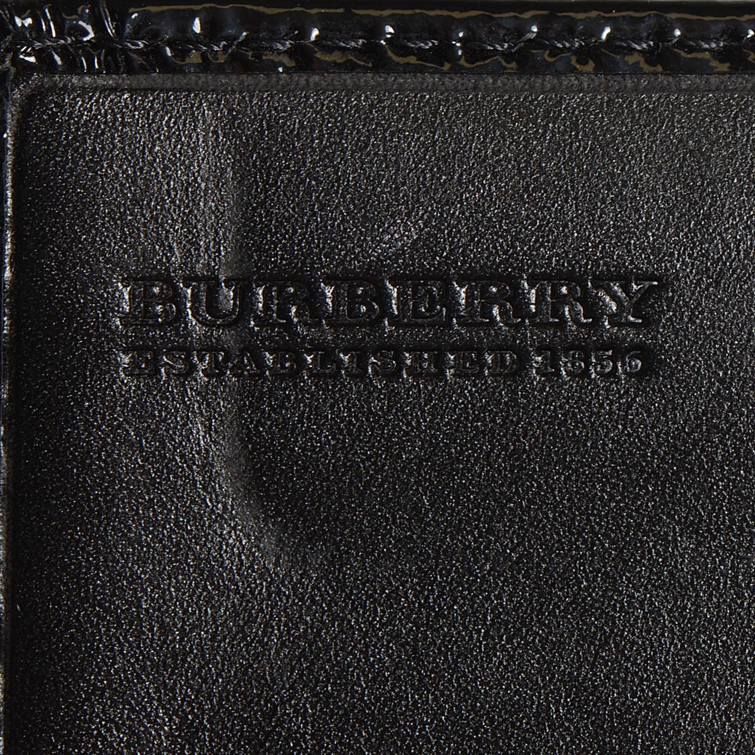 Burberry Nylon Beat Check Floral Continental Wallet Black 6 of 7