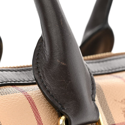 Burberry Haymarket Check Small Gladstone Chocolate 12 of 12