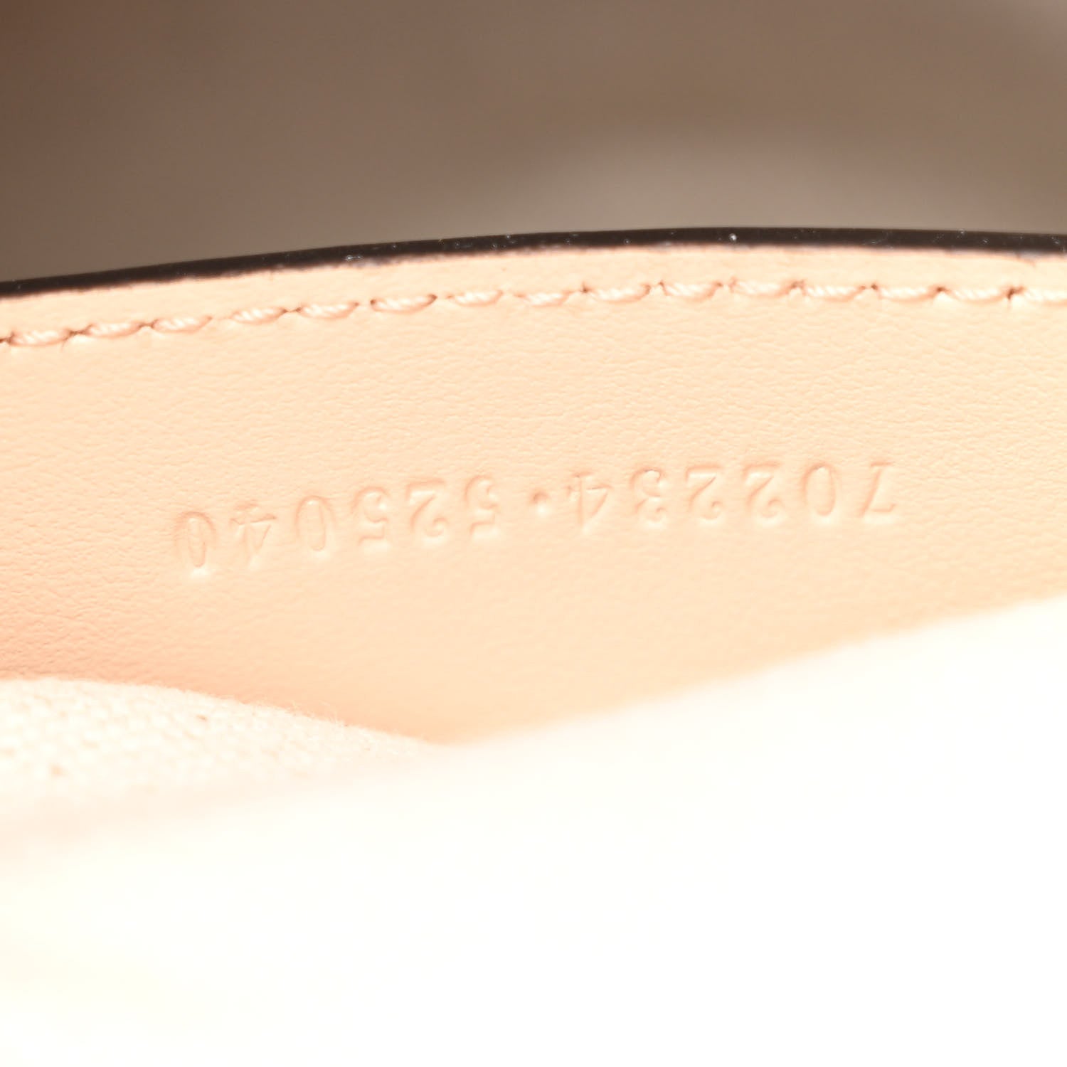 Gucci Calfskin GG Matelasse Small Shoulder Bag Pink Sand Natural 7 of 10