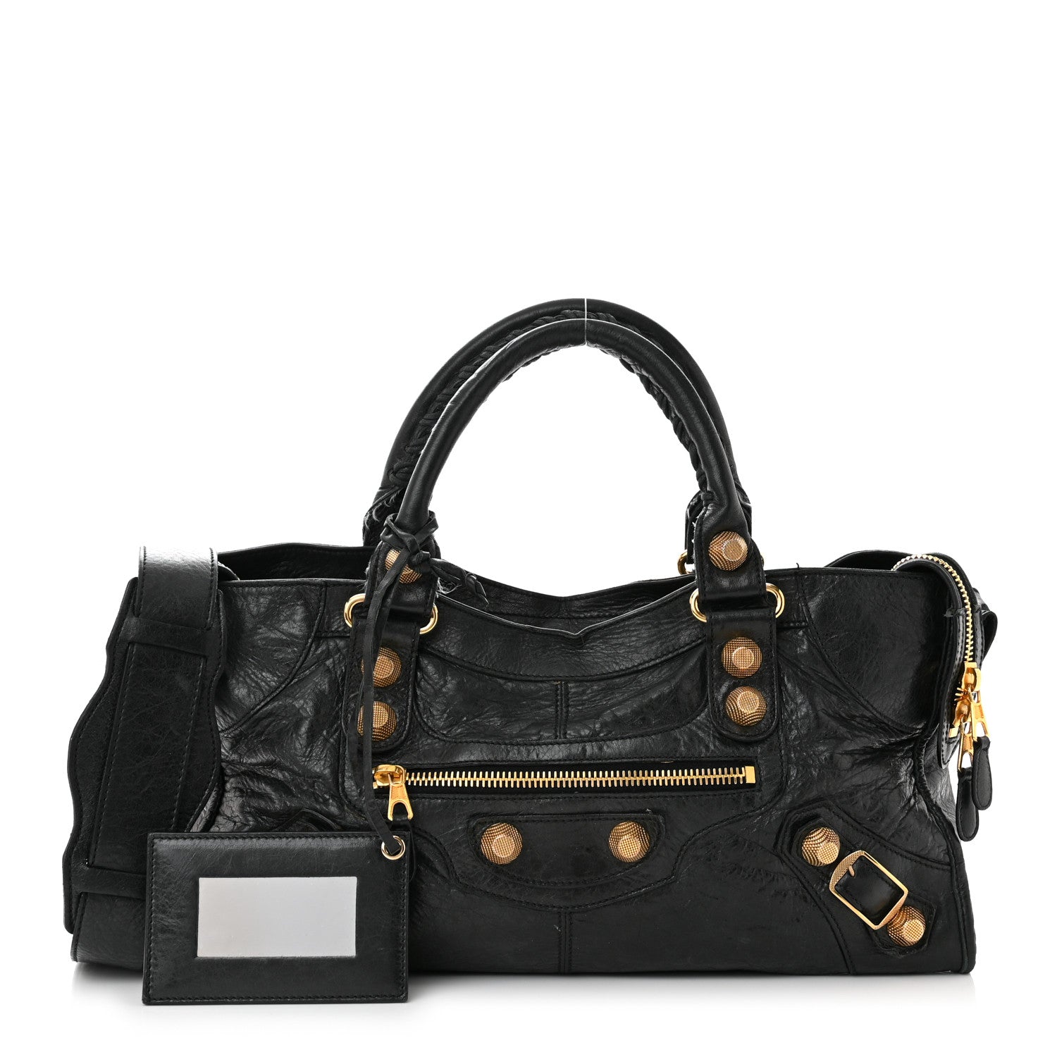 Balenciaga Agneau Giant 21 Gold Hardware Part Time Anthracite 1 of 11
