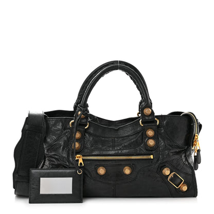 Balenciaga Agneau Giant 21 Gold Hardware Part Time Anthracite 1 of 11