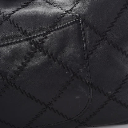 Chanel Lambskin Ultimate Stitch Maxi Flap Black 8 of 9