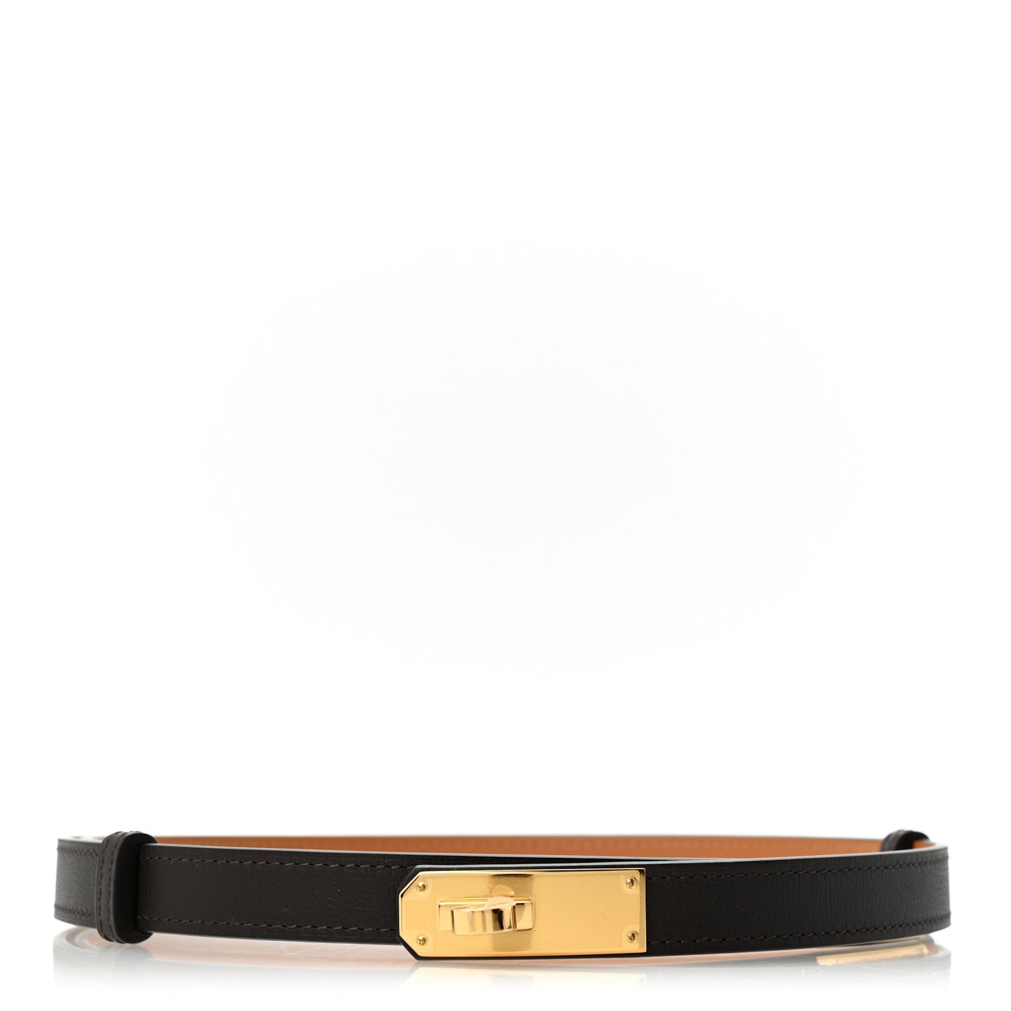 Odyssee Calfskin Kelly Belt Macassar
