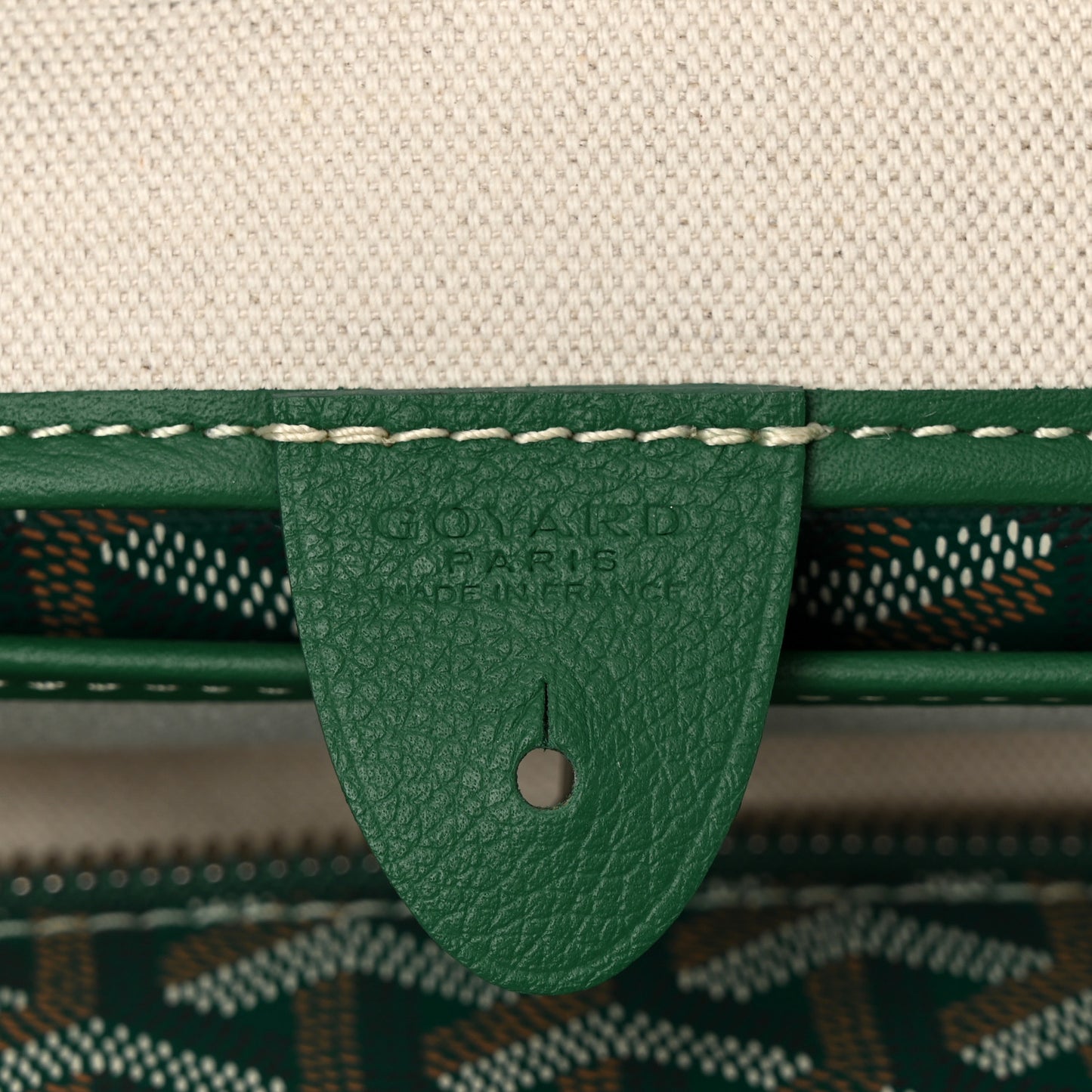 Goyardine Artois MM Green
