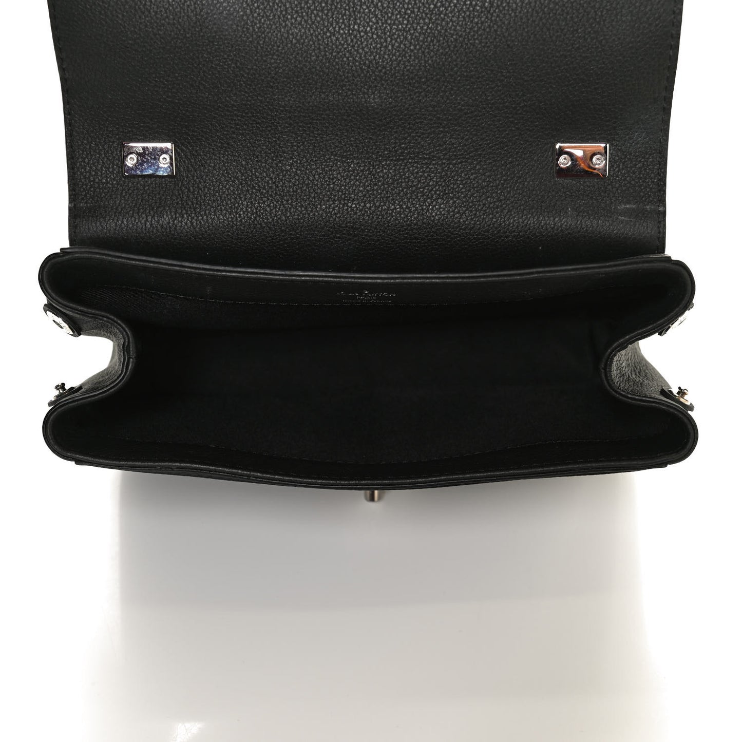 Calfskin Lockme II Chain Bag BB Black