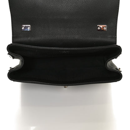 Louis Vuitton Calfskin Lockme II Chain Bag BB Black 5 of 10