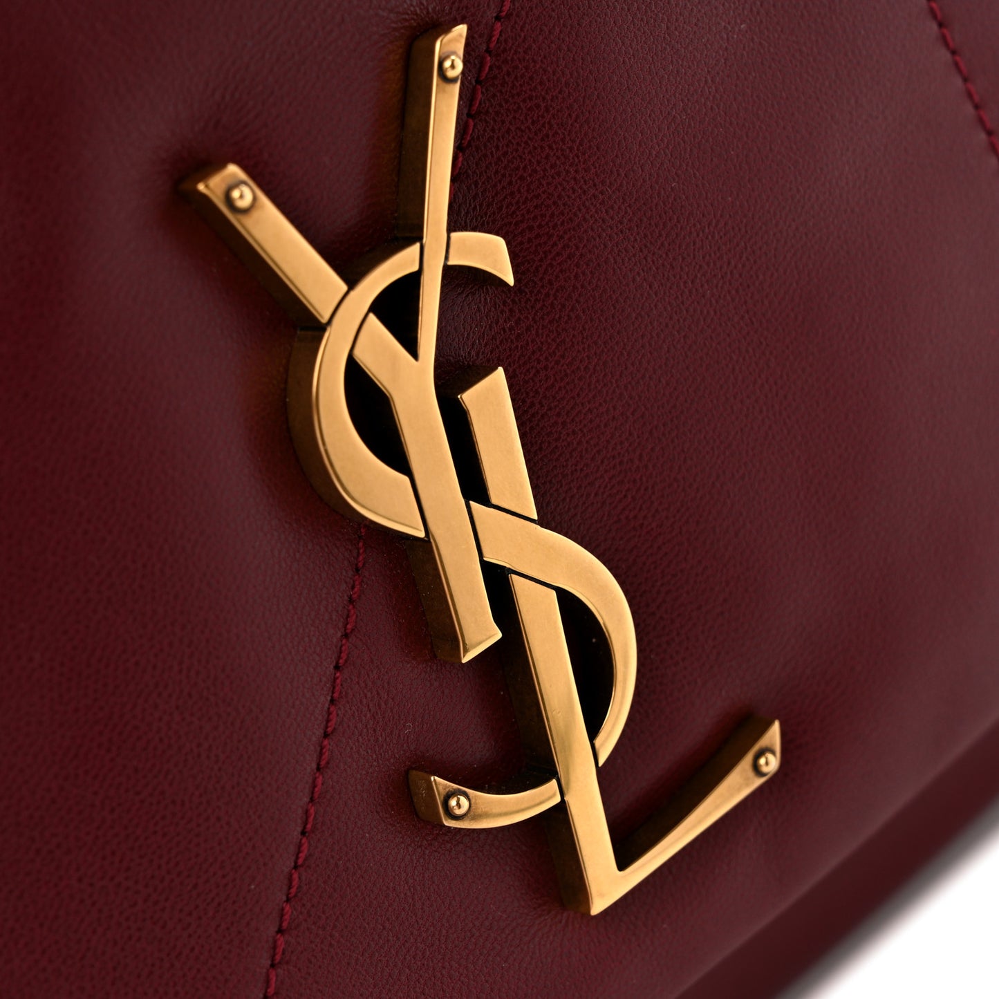 Lambskin Matelasse Monogram Large Jamie 4.3 New Dark Bordeaux