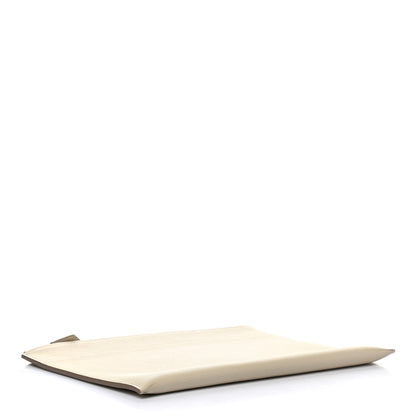 Hermes Togo Medium Bazar Pouch Craie 4 of 9