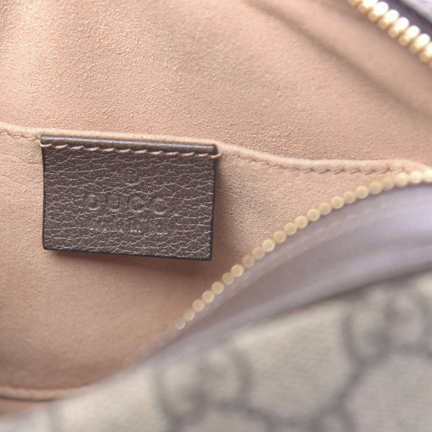 Gucci GG Supreme Monogram Web Small Ophidia Belt Bag 75 30 Dark Brown 6 of 10