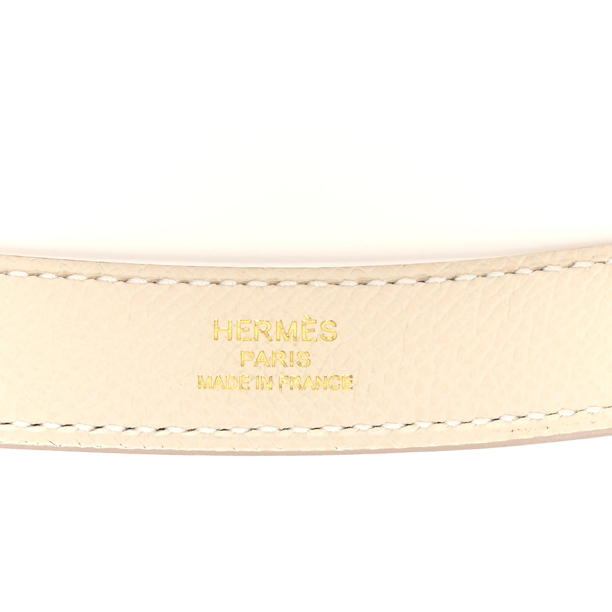 Hermes Epsom A-Strap Shoulder Strap Craie 3 of 5