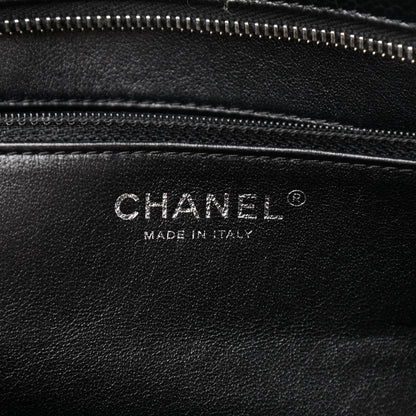 Chanel Caviar Quilted CC Timeless Bowler Black 6 of 10