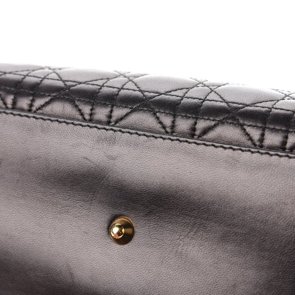 Christian Dior Lambskin Cannage Large Lady Dior Black 11 of 11