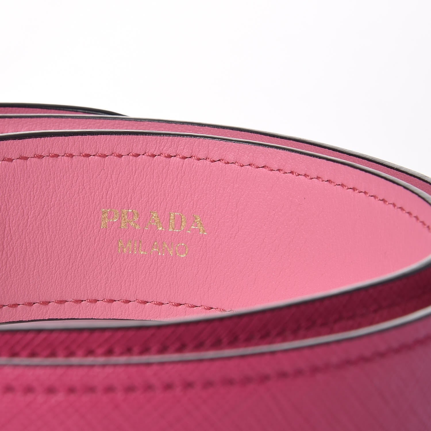 Prada Saffiano Shoulder Strap Peonia 3 of 5