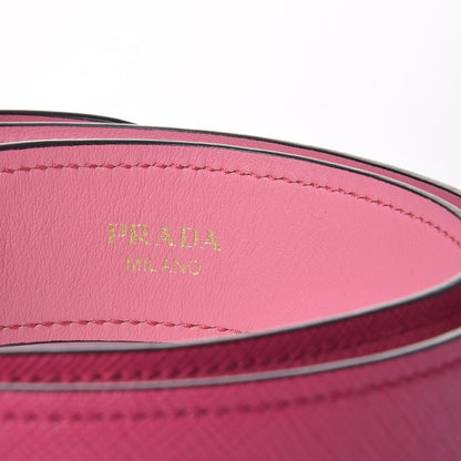 Prada Saffiano Shoulder Strap Peonia 3 of 5