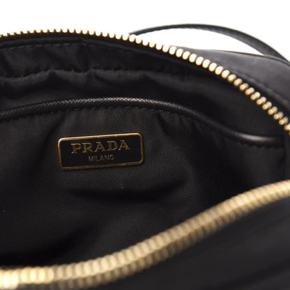 Prada Tessuto Nylon Mini Camera Crossbody Bag Black 5 of 10