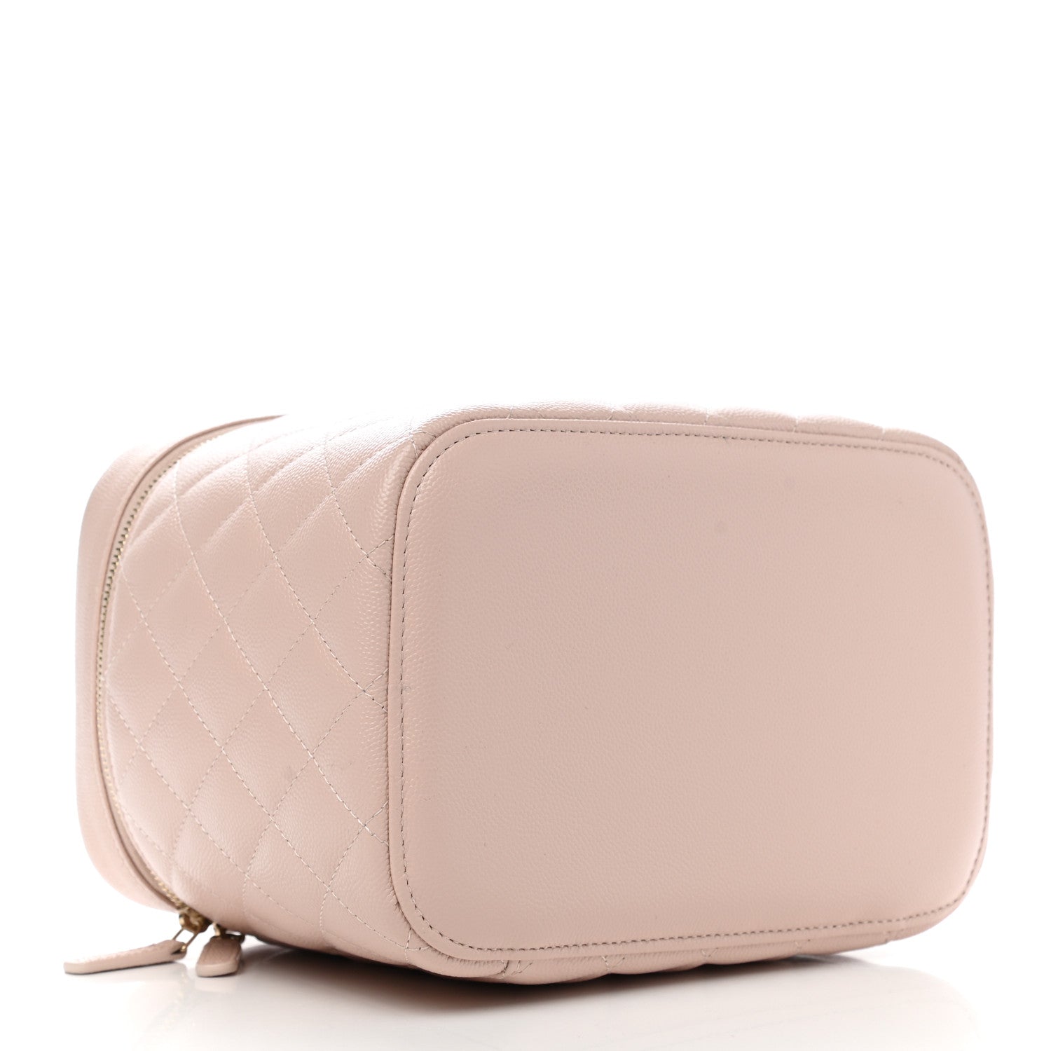 Chanel Caviar Quilted Large Vanity Pouch Light Pink 4 of 7