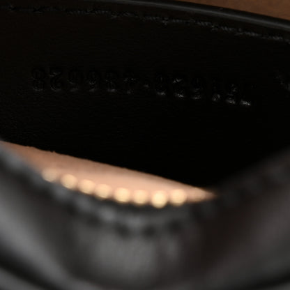 Gucci Calfskin Matelasse Diagonal Mini Interlocking G Heart Shoulder Bag Black 7 of 10