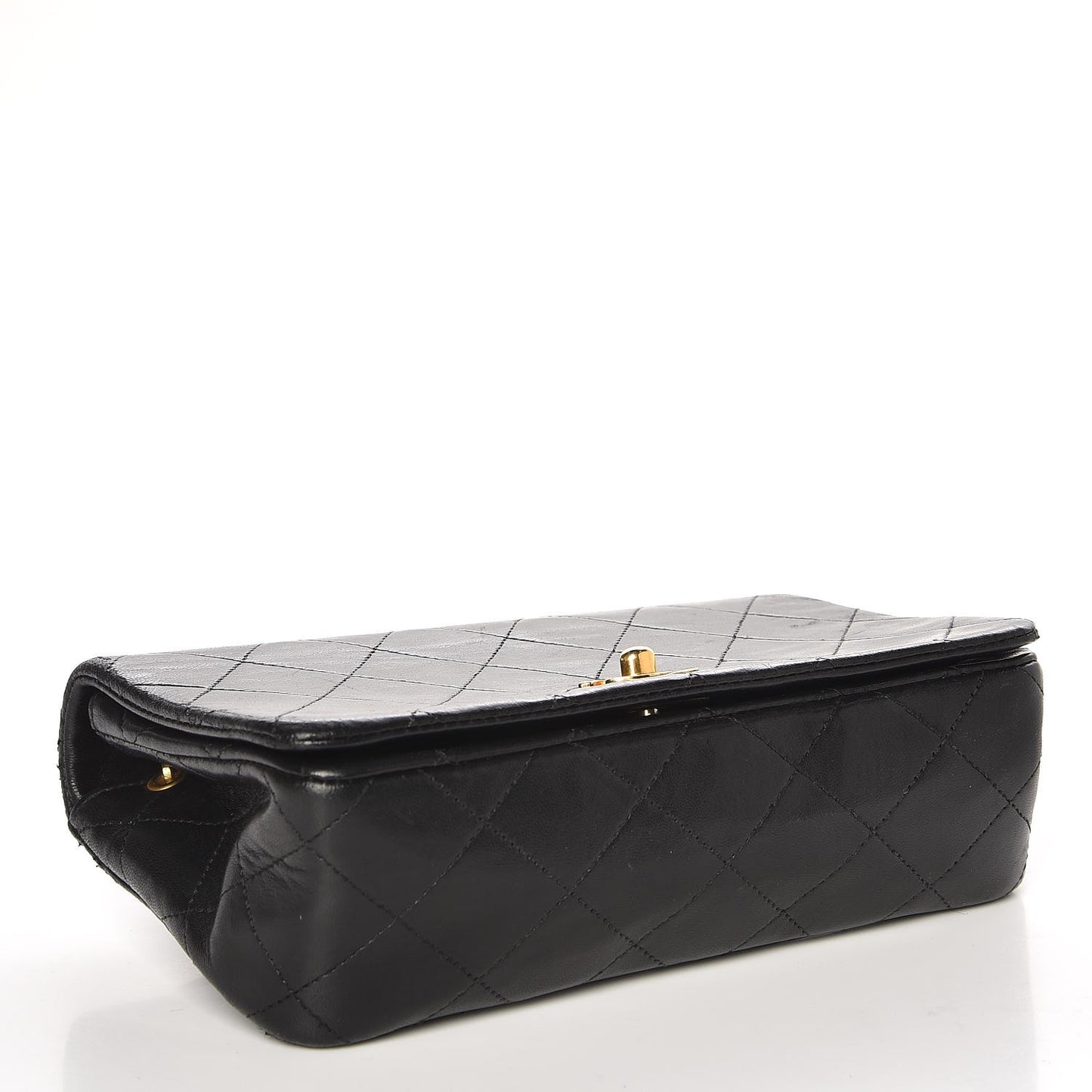 Lambskin Quilted Mini Flap Black