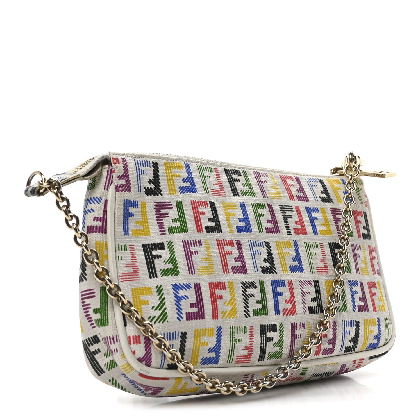 Zucchino Spalmati FF Multicolor Pochette White Multicolor