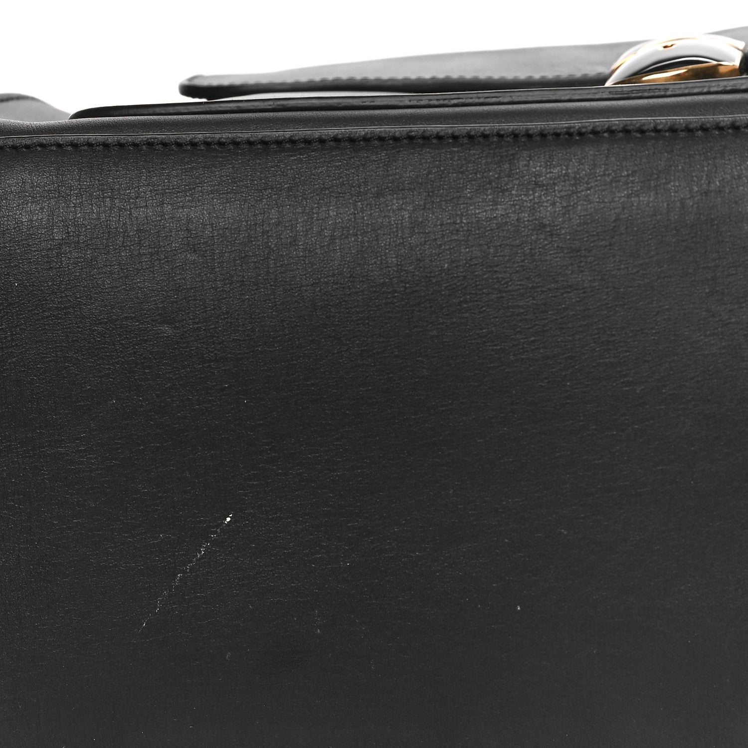 Balenciaga Calfskin Padlock All Afternoon Tote Black 8 of 8