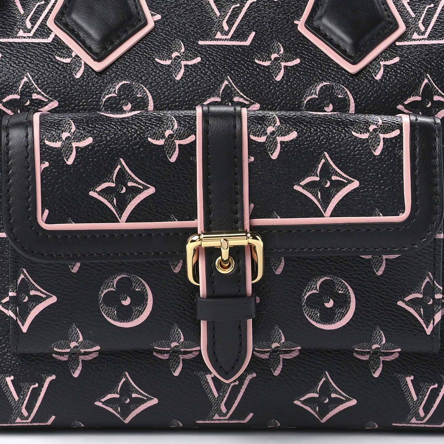 Louis Vuitton Monogram Fall for You Speedy Bandouliere 25 Black 8 of 10