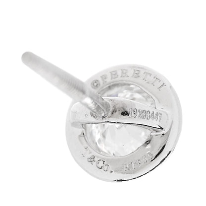 Tiffany Platinum Diamond .54ctw Elsa Peretti Diamonds By The Yard Earrings 4 of 4