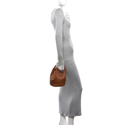 Hermes Taurillon Clemence Swift In-The-Loop 18 Bag Gold 2 of 10