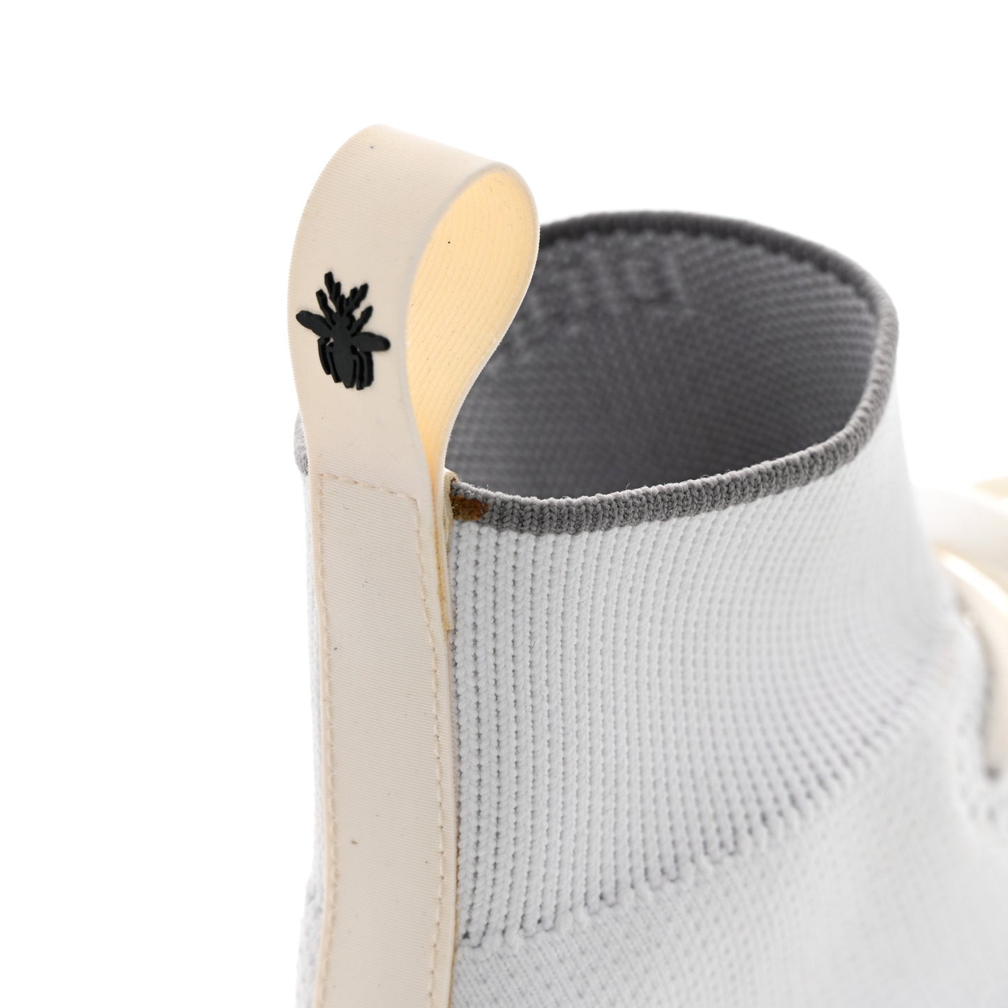 Technical Knit Mens B21 High Top Sneakers White Grey