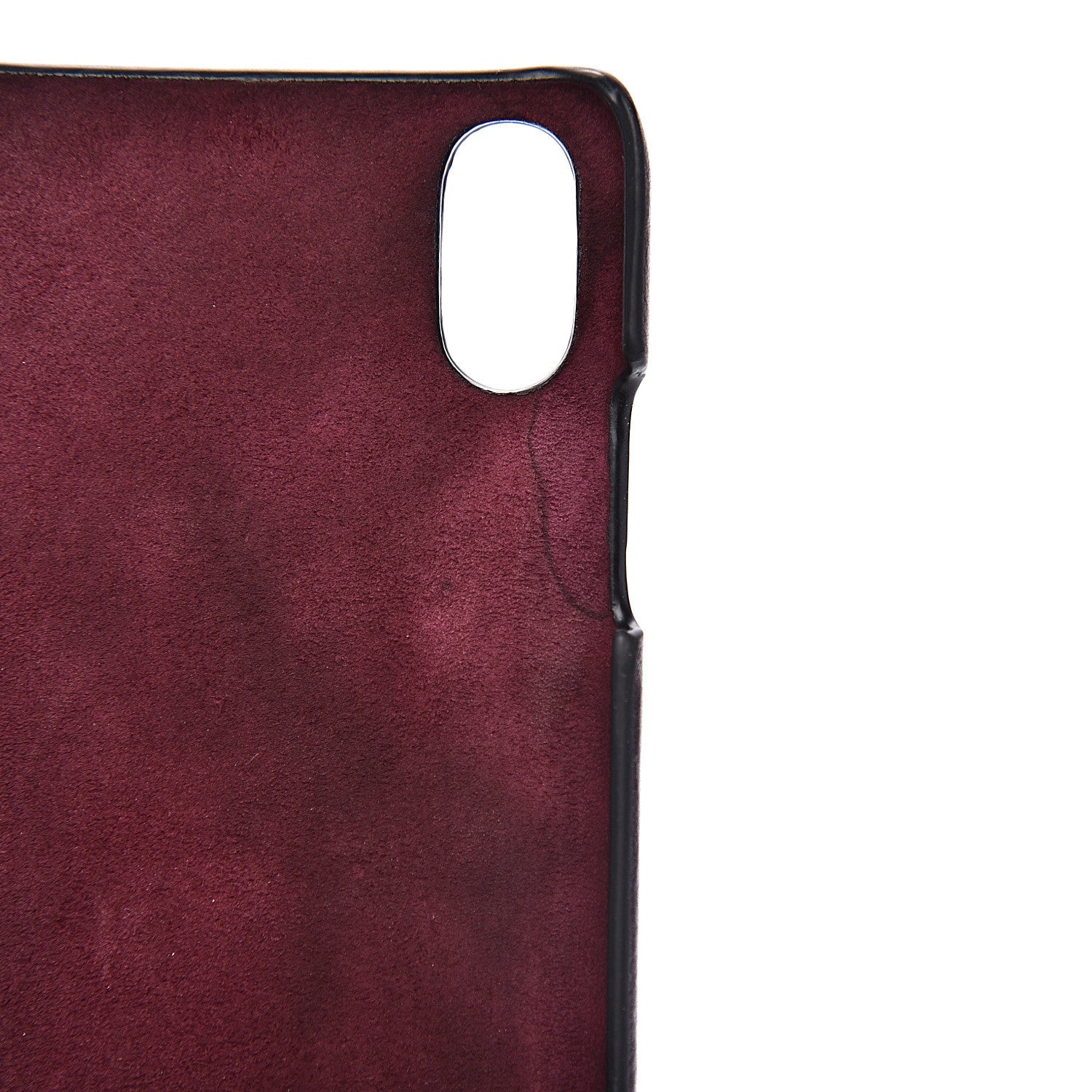 Christian Dior Oblique Calfskin Saddle iPhone X Case Bordeaux 5 of 6